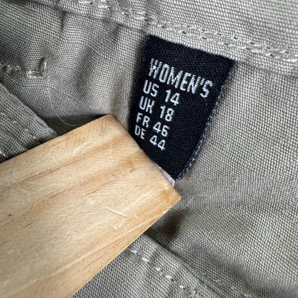 True Spec Tactical Pants Women 14 Rip Stop Cargo Adjustable Beige Hiking Securit - Picture 9 of 16